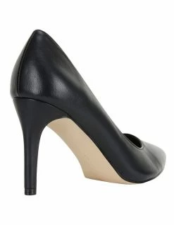 Ravella Wild Black Smooth Heeled Shoes -Deals Shoes Store 848834470 4 720x928