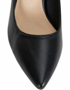 Ravella Wild Black Smooth Heeled Shoes -Deals Shoes Store 848834470 6 720x928