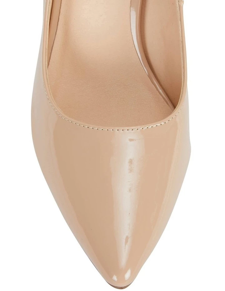 Ravella Wild Nude Patent Heeled Shoes 6 Ravella Wild Nude Patent Heeled Shoes - Image 6