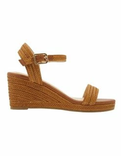 Ravella Adena Tan Weave Sandals