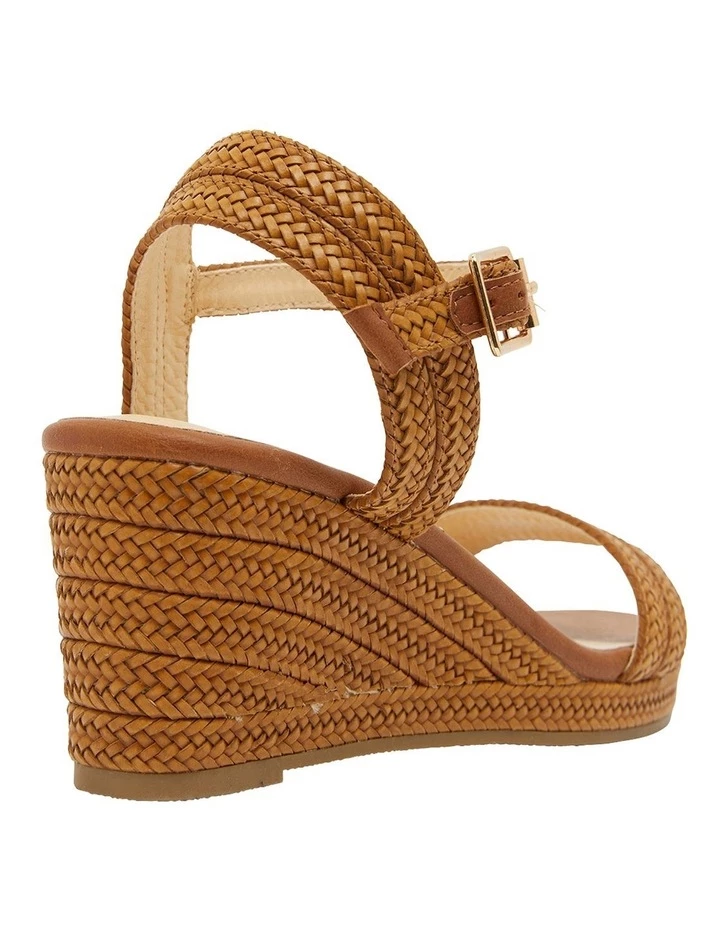 Ravella Adena Tan Weave Sandals 4 Ravella Adena Tan Weave Sandals - Image 4