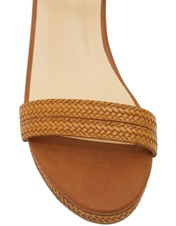 Ravella Adena Tan Weave Sandals 6 Ravella Adena Tan Weave Sandals - Image 6