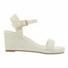 Ravella Adena White Weave Sandals