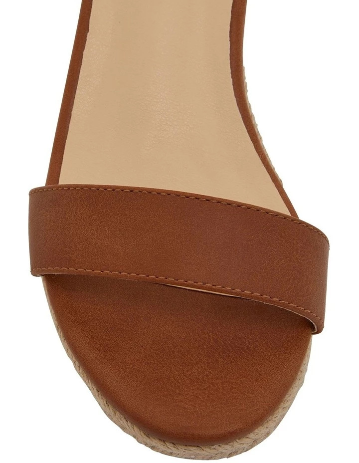 Ravella Bloom Tan Smooth Sandals 6 Ravella Bloom Tan Smooth Sandals - Image 6