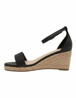 Ravella Bloom Black Smooth Sandals -Deals Shoes Store 848835460 3 720x928