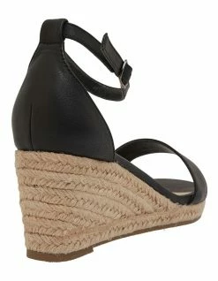 Ravella Bloom Black Smooth Sandals -Deals Shoes Store 848835460 4 720x928