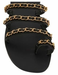 Ravella Catalina Black Smooth Sandals -Deals Shoes Store 848835640 5 720x928