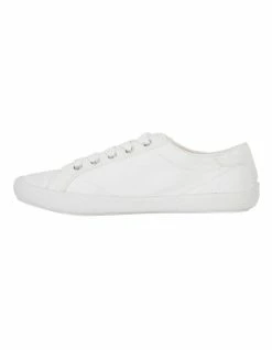 Ravella Riddle White Canvas Sneakers -Deals Shoes Store 848835820 3 720x928