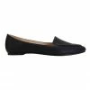 Ravella Reno Black Smooth Flat Shoes