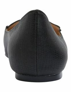 Ravella Reno Black Lizard Flat Shoes -Deals Shoes Store 848836000 5 720x928