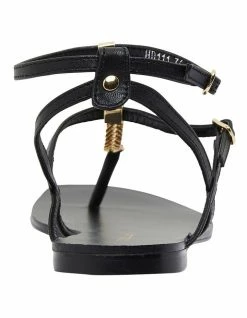 Ravella Saskia Black Kid Sandals -Deals Shoes Store 848836180 3 720x928