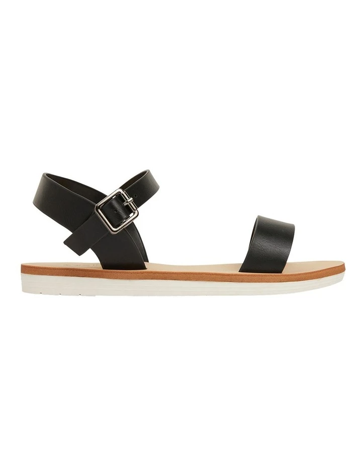 Ravella Salem Black Smooth Sandals 1 Ravella Salem Black Smooth Sandals