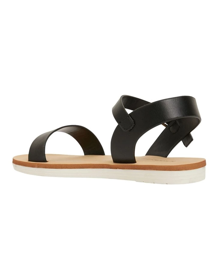 Ravella Salem Black Smooth Sandals 7 Ravella Salem Black Smooth Sandals - Image 7