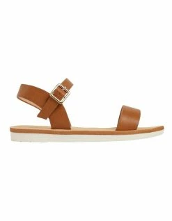 Ravella Salem Tan Smooth Sandals