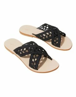 Seed Heritage Willa Woven Raffia Sandal -Deals Shoes Store 848920960 3 720x928