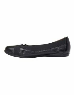 Wide Steps Amanda Black Glove/Elastic Flat Shoes 8 Wide Steps Amanda Black Glove/Elastic Flat Shoes -Deals Shoes Store 848926810 3 720x928