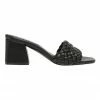 Steve Madden Aspyn Black Heeled Mule