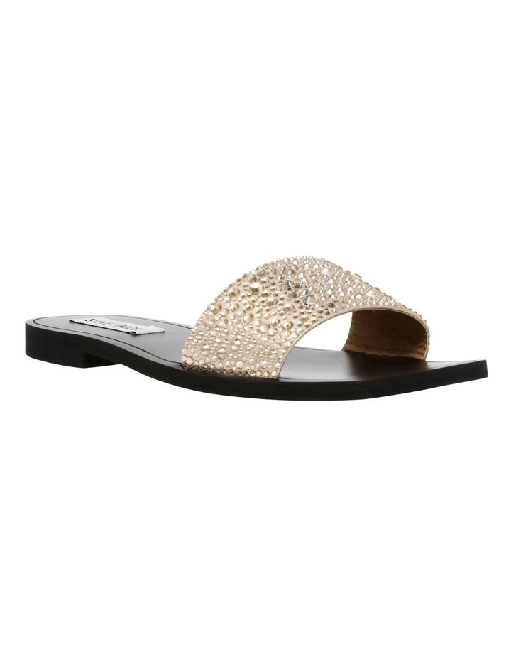 Steve Madden Leland Gold Sandal 2 Steve Madden Leland Gold Sandal - Image 2