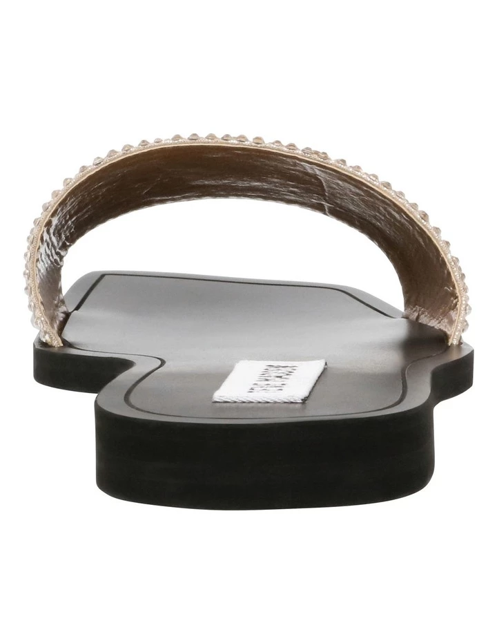 Steve Madden Leland Gold Sandal 4 Steve Madden Leland Gold Sandal - Image 4