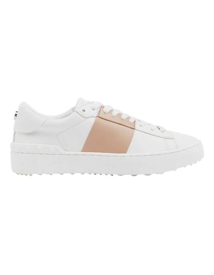 Steve Madden Keaton White/Blush Sneaker 1 Steve Madden Keaton White/Blush Sneaker