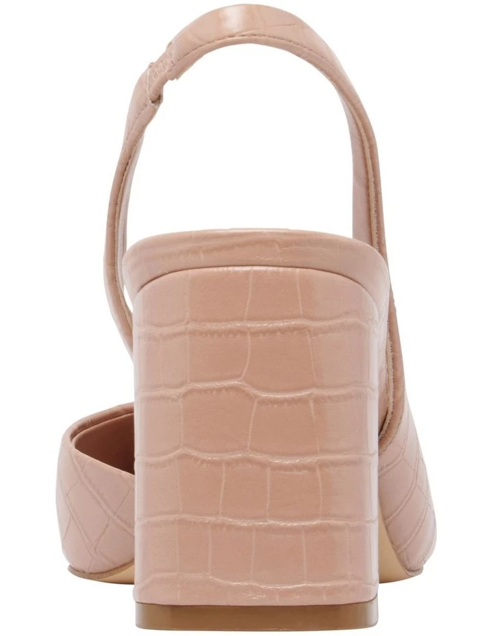 Nine West Careen Nude Pink Pumps 4 Nine West Careen Nude Pink Pumps - Image 4