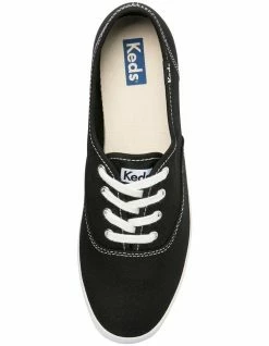 Keds Champion Black Washable Organic Cotton Sneaker -Deals Shoes Store 849485980 3 720x928