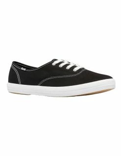 Keds Champion Black Washable Organic Cotton Sneaker -Deals Shoes Store 849485980 6 720x928