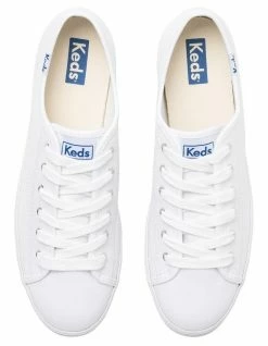 Keds Triple Kick Organic Cotton White Sneaker -Deals Shoes Store 849486340 4 720x928