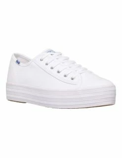 Keds Triple Kick Organic Cotton White Sneaker -Deals Shoes Store 849486340 6 720x928