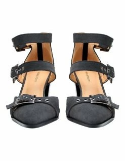 Belle & Bloom Pasadena Suede Buckle Heel -Deals Shoes Store 849503260 6 720x928