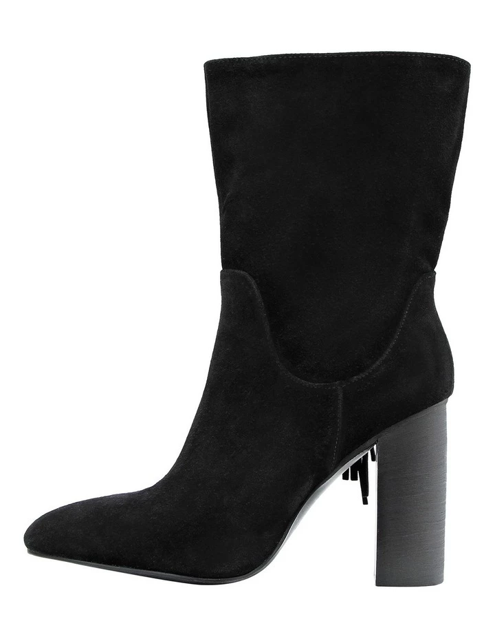 Belle & Bloom Walk The Line Suede Tassel Boot 3 Belle & Bloom Walk The Line Suede Tassel Boot - Image 3