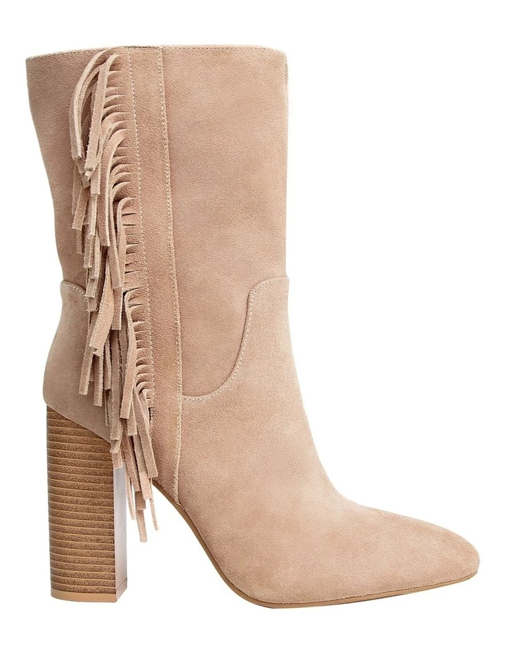 Belle & Bloom Walk The Line Suede Tassel Boot 2 Belle & Bloom Walk The Line Suede Tassel Boot - Image 2