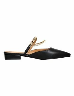 Belle & Bloom On The Go Leather Chain Flat