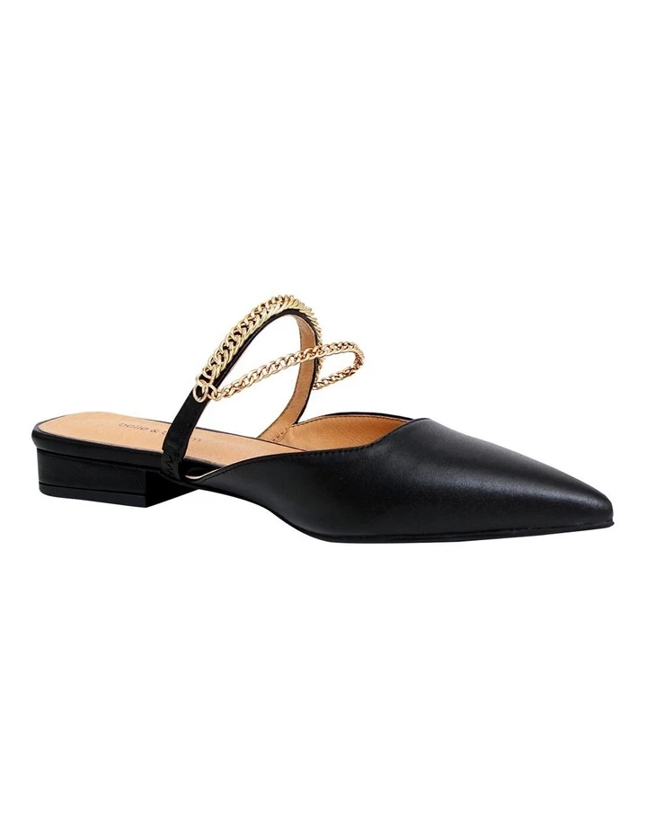 Belle & Bloom On The Go Leather Chain Flat 3 Belle & Bloom On The Go Leather Chain Flat - Image 3