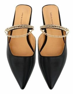 Belle & Bloom On The Go Leather Chain Flat 7 Belle & Bloom On The Go Leather Chain Flat -Deals Shoes Store 849503710 4 720x928