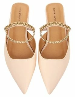 Belle & Bloom On The Go Leather Chain Flat 9 Belle & Bloom On The Go Leather Chain Flat -Deals Shoes Store 849503800 5 720x928