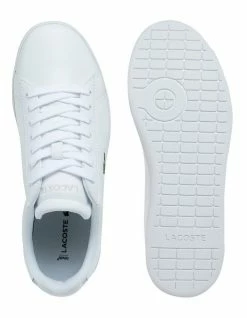 Lacoste Carnaby Evo White Lace-Up Sneaker -Deals Shoes Store 849518290 4 720x928