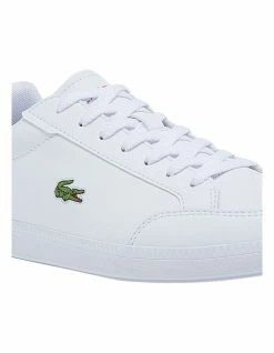 Lacoste Graduate Cap White/Pink Leather Trainers 11 Lacoste Graduate Cap White/Pink Leather Trainers -Deals Shoes Store 849518650 6 720x928