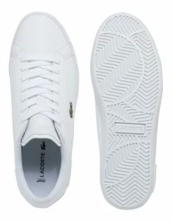 Lacoste Powercourt White Leather Sneakers -Deals Shoes Store 849612430 4 720x928