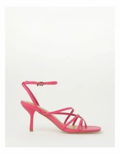 Collection Shani Raspberry Strappy Heeled Sandal