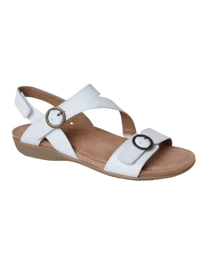 Planet Shoes Beck White Leather Sandal 1 Planet Shoes Beck White Leather Sandal