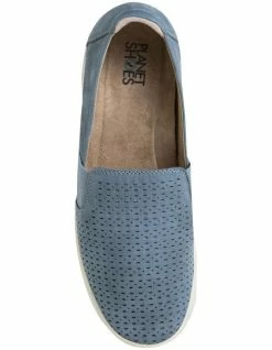 Planet Shoes Elin Parisian Blue Leather Sneaker -Deals Shoes Store 849947050 3 720x928