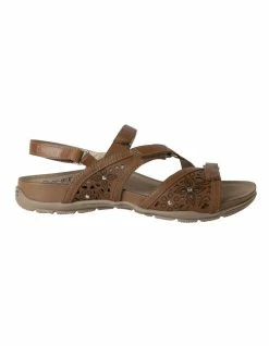 Planet Shoes Malu Sand Brown Leather Sandal