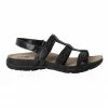 Planet Shoes Mayar Black Leather Sandal