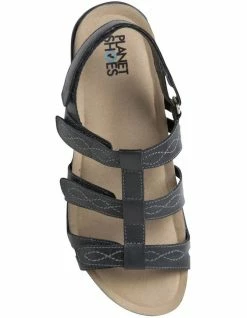 Planet Shoes Mayar Black Leather Sandal -Deals Shoes Store 849947410 3 720x928