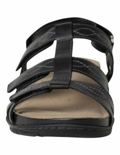 Planet Shoes Mayar Black Leather Sandal -Deals Shoes Store 849947410 4 720x928