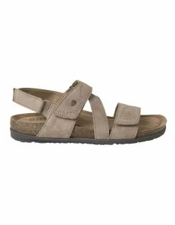 Planet Shoes Odette Mushroom Leather Sandal