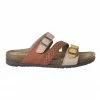 Planet Shoes Oleen Amber Yellow Leather Sandal