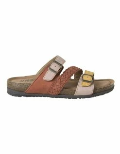 Planet Shoes Oleen Amber Yellow Leather Sandal