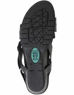 Planet Shoes Poppy Black Leather Sandal -Deals Shoes Store 849948040 6 720x928